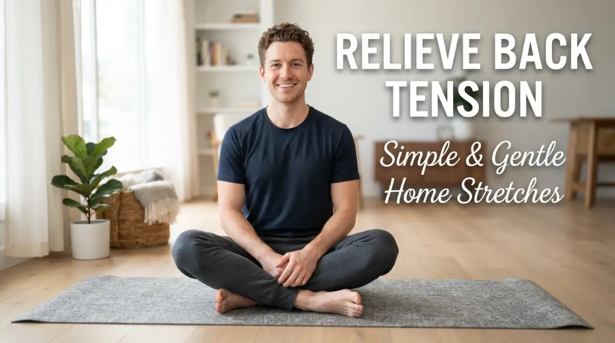 How to Melt Away Lower Back Tension with Simple Home Stretches