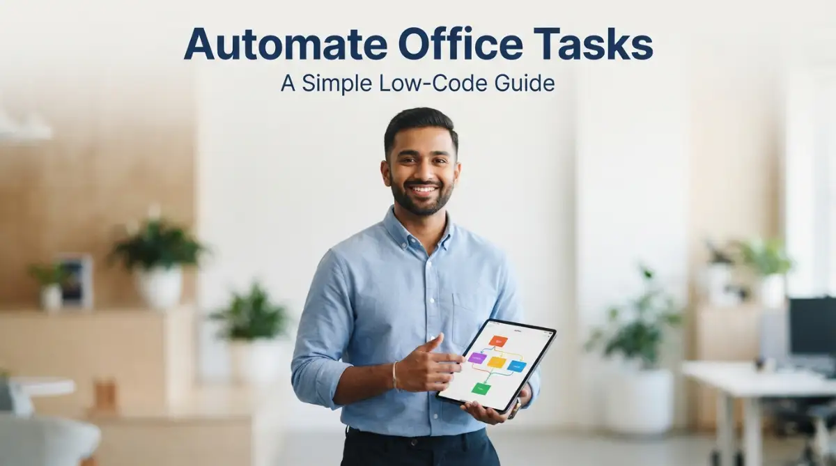 How to Automate Repetitive Office Tasks Using Low-Code Tools