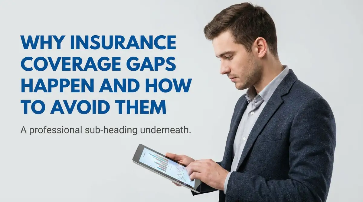 Why Insurance Coverage Gaps Happen (And Smart Ways to Prevent Them)