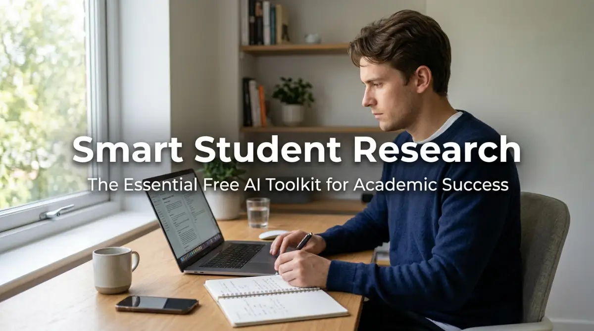 Best Free AI Tools for Student Research to Save Study Hours